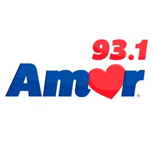 Logo Amor 93.1 FM Guadalajara