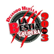 Logo La Bestia Grupera 90.3 FM