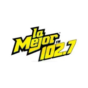 Logo La Mejor 102.7 FM Mazatlán
