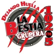 Logo La Bestia Grupera 102.5 FM