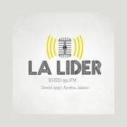 Logo La Líder 99.1 FM Ameca