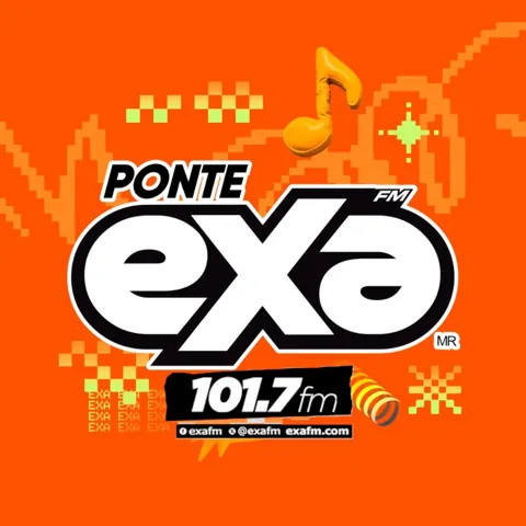 Logo Exa 101.7 FM Culiacán