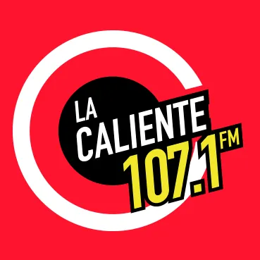 Logo La Caliente 107.1 FM Monclova