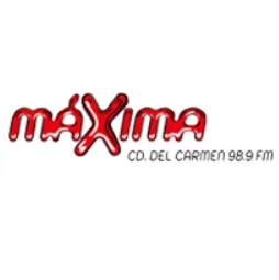 Logo Máxima 98.9 FM Cd. del Carmen