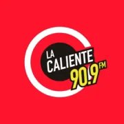 Logo La Caliente 90.9 FM Chihuahua
