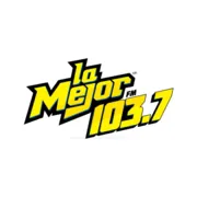 Logo La Mejor 103.7 FM Durango