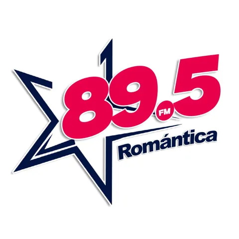Logo Romántica 89.5 FM