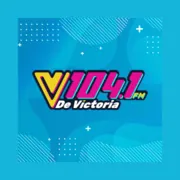 Logo La V de Victoria 104.1 FM