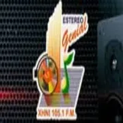 Logo Estéreo Genial 105.1 FM