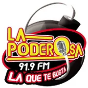 Logo La Poderosa 91.9 FM