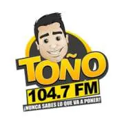 Logo Toño 104.7 FM