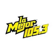 Logo La Mejor 105.3 FM Huajuapan