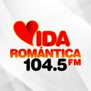 Logo Vida Romántica 104.5 FM