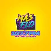 Logo Más Flo 107.7 FM