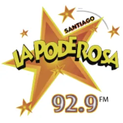 Logo La Poderosa 92.9 FM