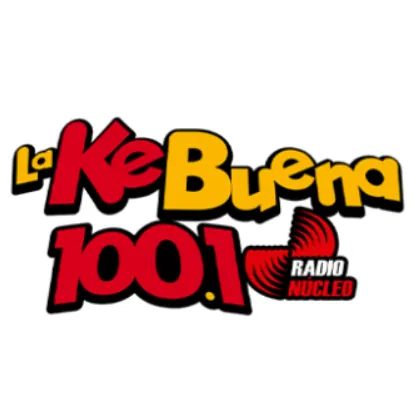 Logo La Ke Buena 100.1 FM Tuxtla