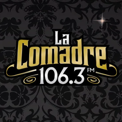Logo La Comadre 106.3 Irapuato