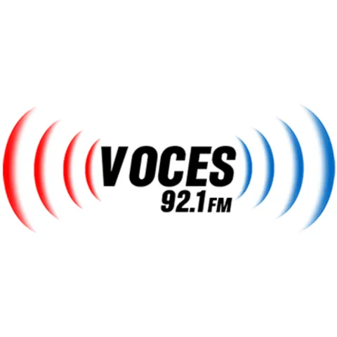 Logo Voces 92.1 FM Acapulco