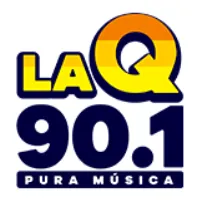 Logo La Q 90.1 FM Villahermosa